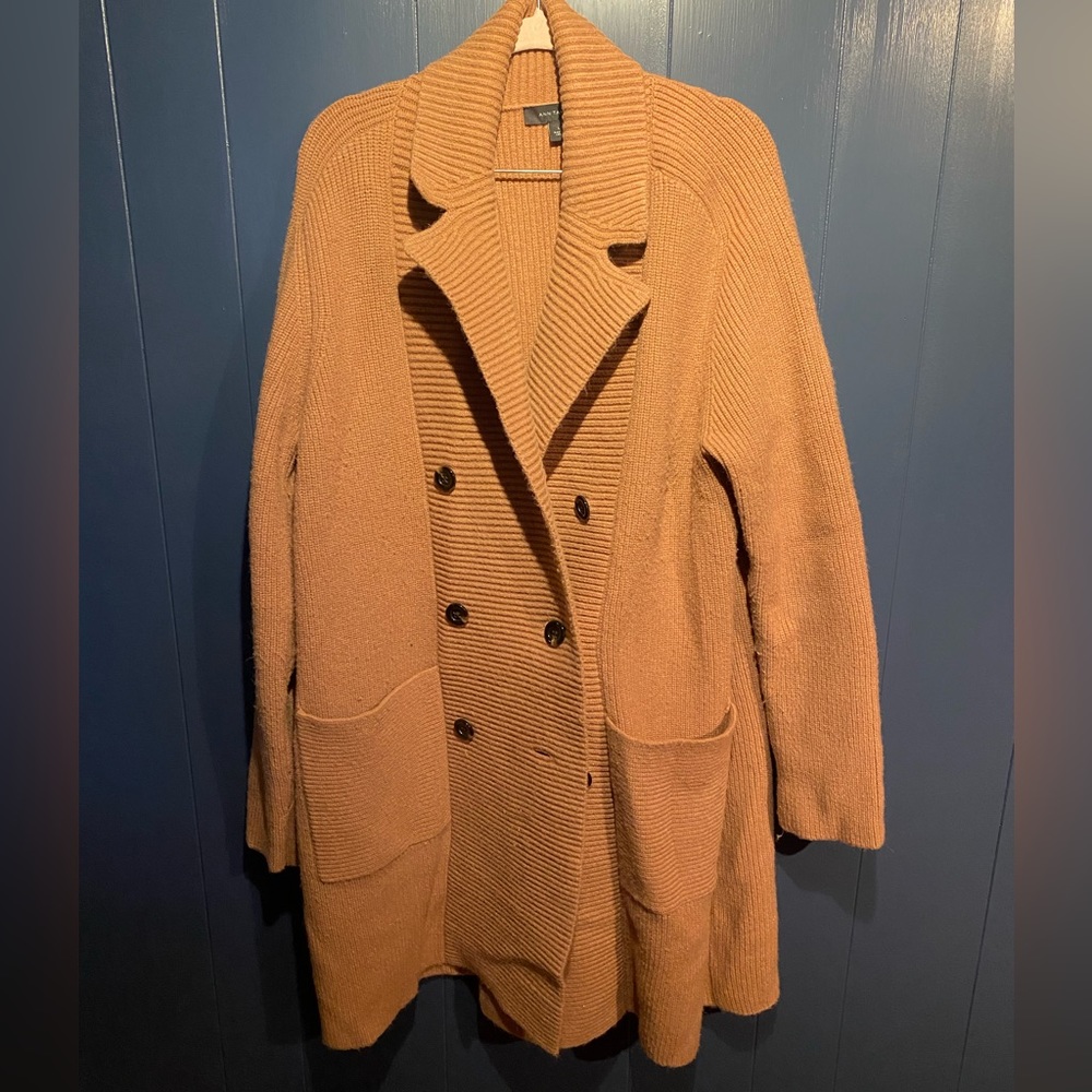 Ann Taylor Oversized Sweater Coat